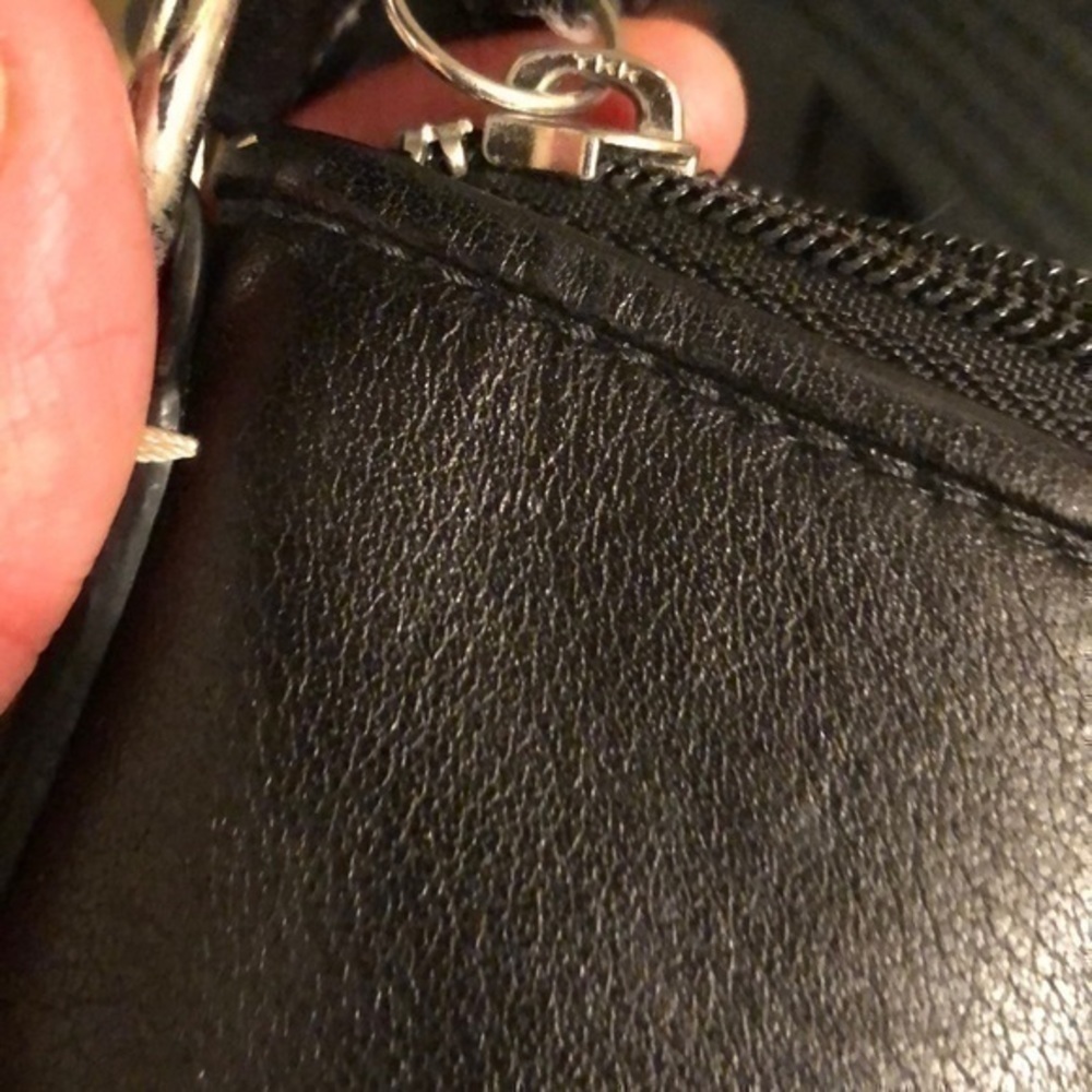 Coach black leather pleated soho crossbody bag - Picture 10 of 10